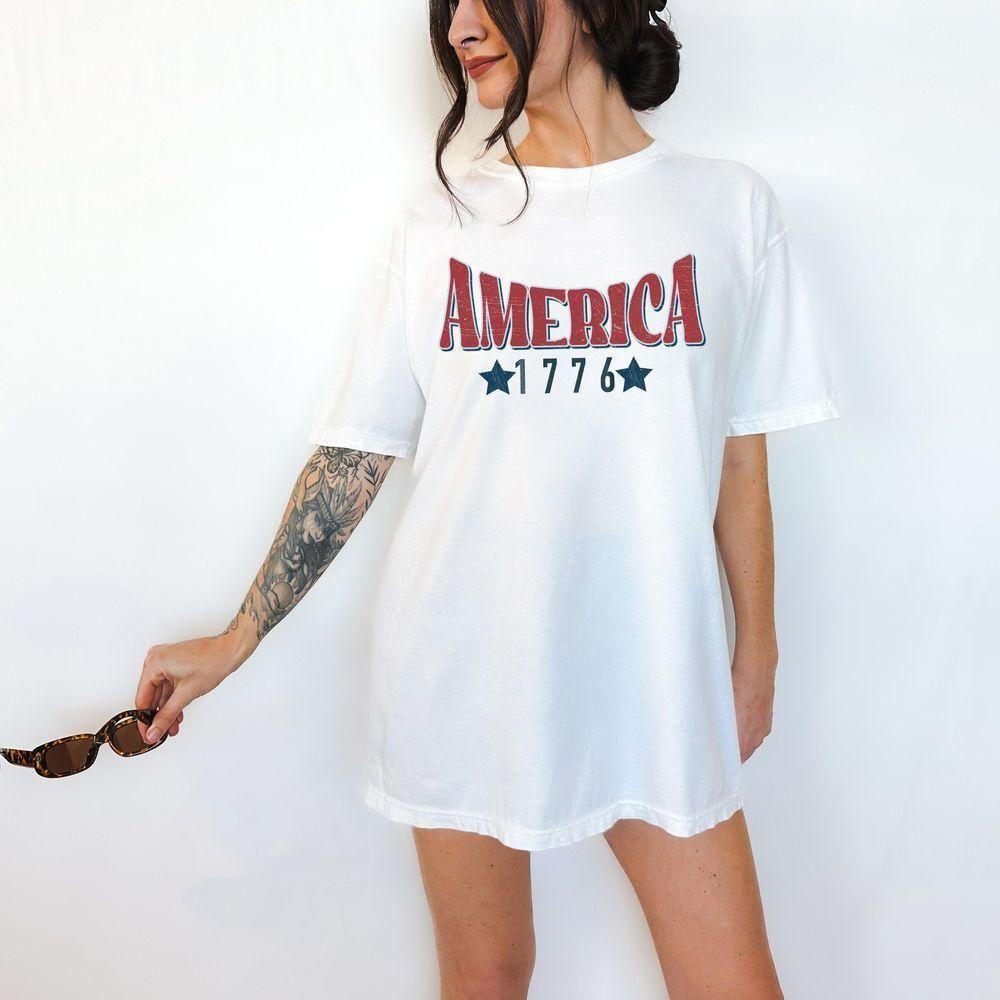 Retro America 1776 July 4th Vuitino Apparel Retro America 1776 July 4th Vuitino Apparel
